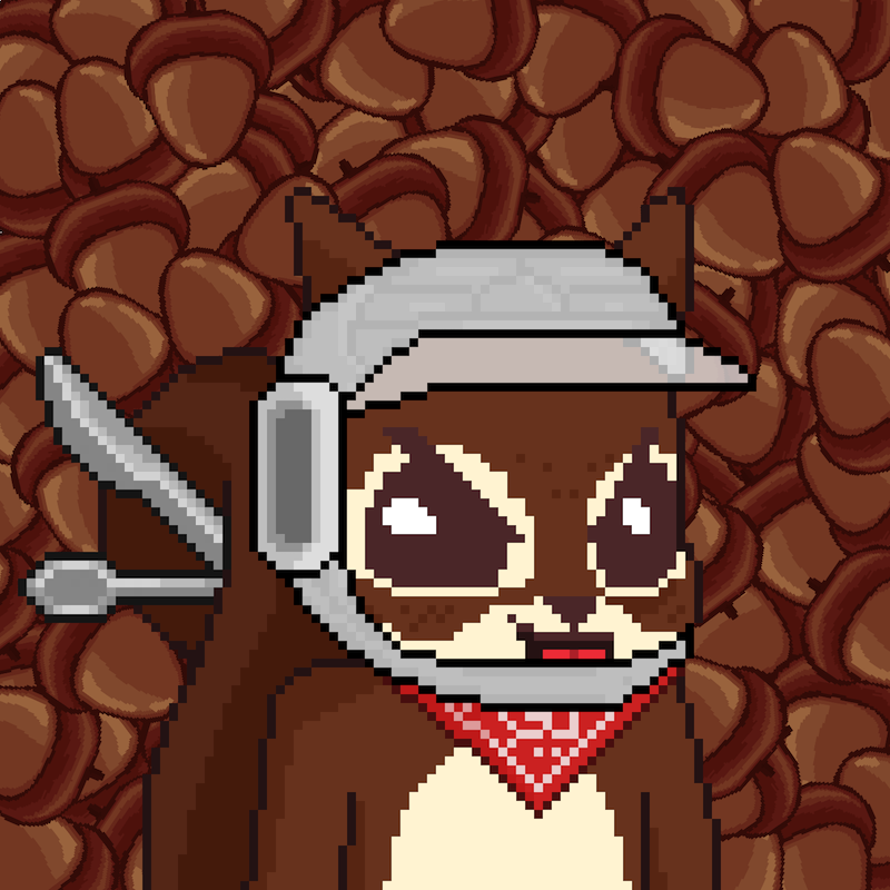 Pixel Squirrels #412